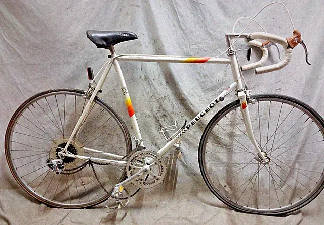 1988 Peugeot Tourmalet Vintage Touring Road Bike 59cm Large Steel L'Eroica Cafe~