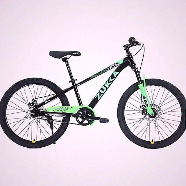 24inch Mountain Bike Single Speed Suspension Fork MTB for Boys Girls 9-12 Years