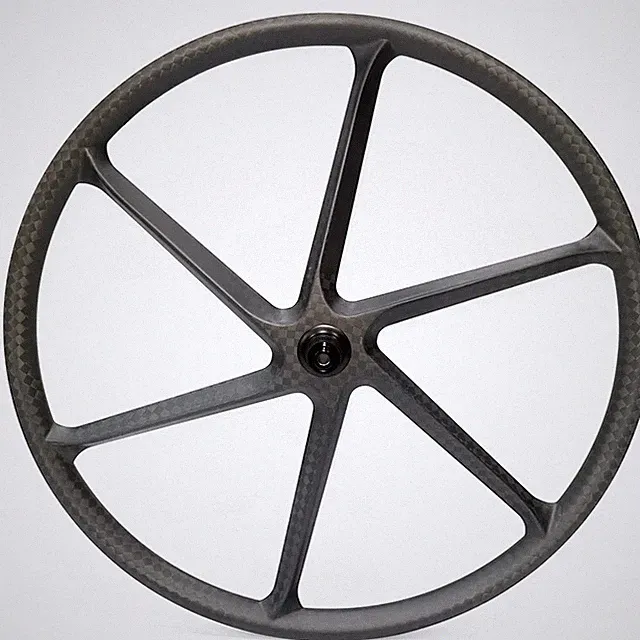 29er Carbon XC MTB Bicycle 36mm 6 Spokes Wheel E-Bike Tubeless with Disc Brake
