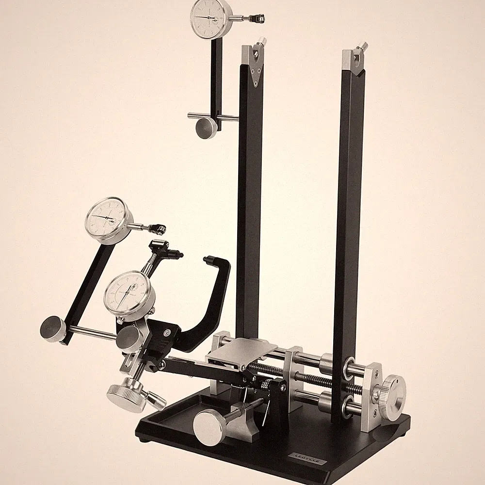 Bicycle Wheel Truing Stand for 12in 700C Wheels Mountain Bike Alignment Frame