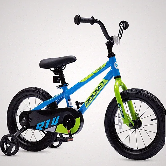 Chipmunk Kids Bike 12 Inch Wheel Model RB12B-6.1B Blue Beginners
