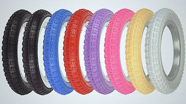 ENIX 12 1/2" x 2 1/4" Bicycle Tires Domino Youth Child Kid Boy Girl Bike BMX