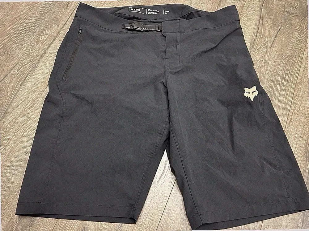 Fox Racing Ranger Shorts Men 36 w/Liner Black MTB Mountain Bike Trek