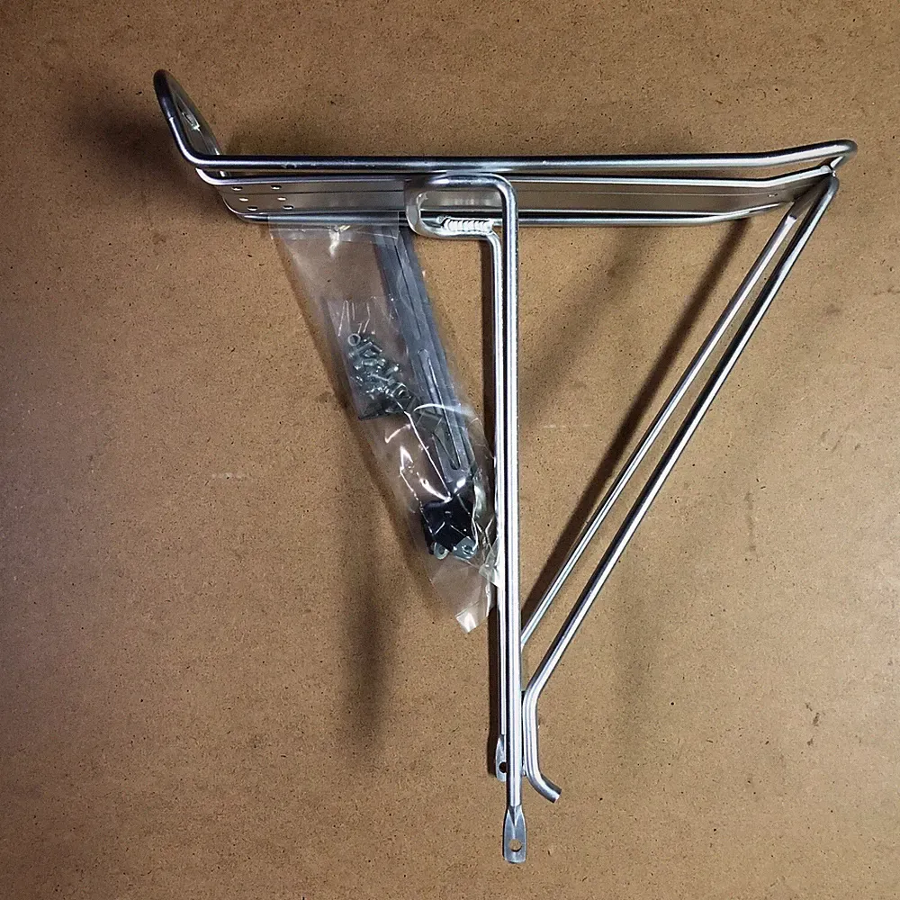 New Bike Bicycle MTB ATB Rear Cargo Carrier Rack 24" Silver