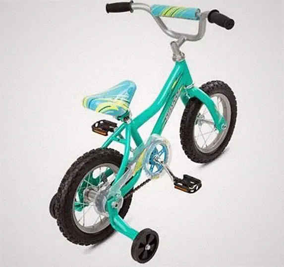 PACIFIC BICYCLE UNITY KIDS BIKE, UNISEX, 12 IN - TEAL BLUE