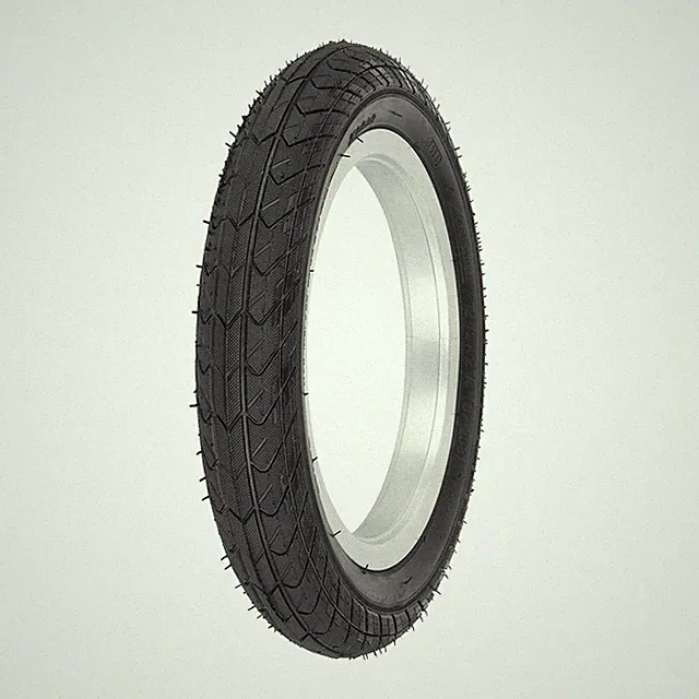PRO+ Bicycle Kids Bike Tire 12-1/2" x 2-1/4" Black/Wall Jogger 12Inch