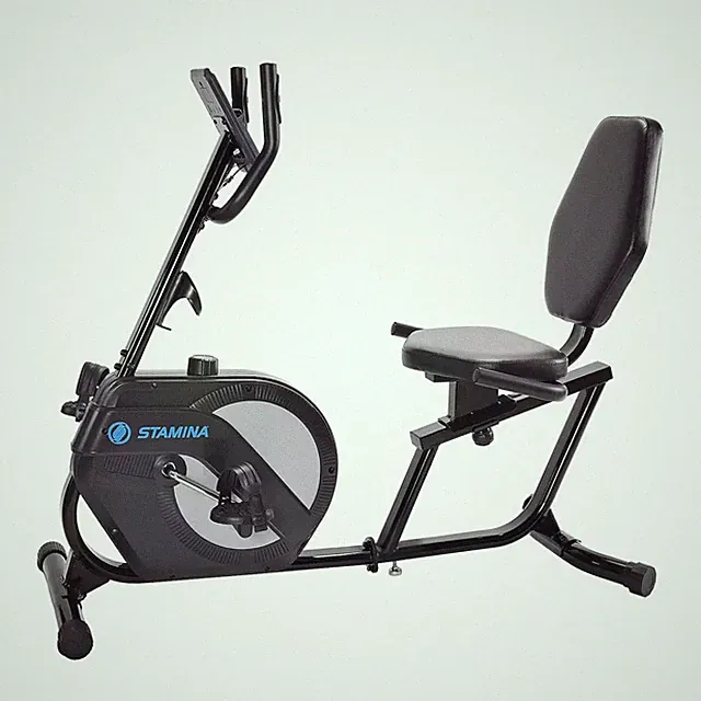Stamina Products 1346 Stationary Magnetic Resistance Recumbent Exercise Bike