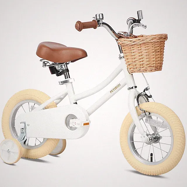 Teach Your Toddler to Ride - 12 Inch Kids Bike with Training Wheels