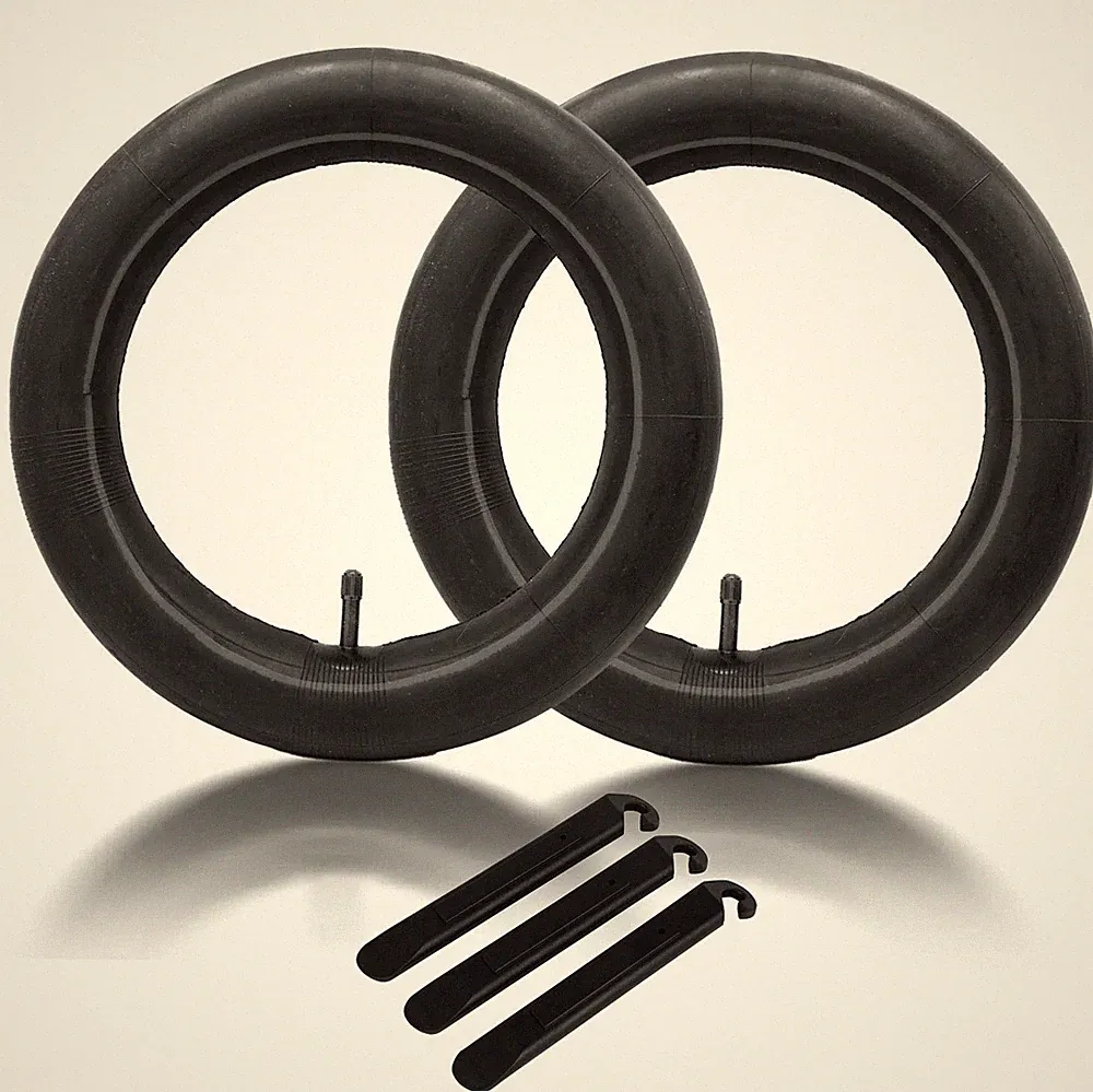TWO 12.5 x2.25 BICYCLE INNER TUBE 12-1/2 x 2-1/4 BMX KIDS BIKE RAZOR TIRE LEVERS