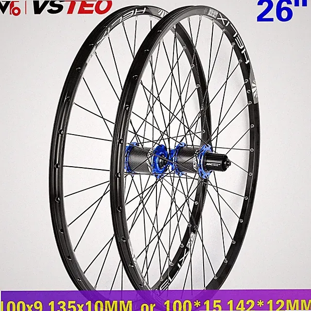 Ultralight 26/27.5/29er Carbon Fiber Wheelset for MTB Off-Road Hill Competition